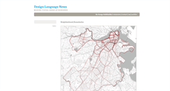 Desktop Screenshot of news.designlanguage.com