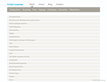 Tablet Screenshot of designlanguage.com